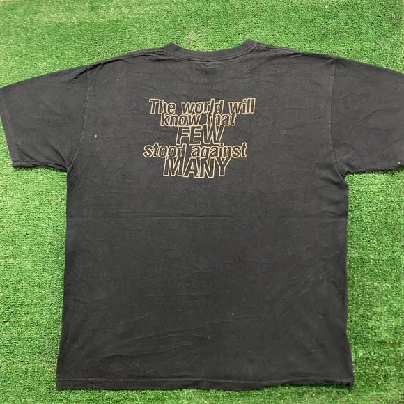 Vintage Y2K Baggy 300 Movie Sparta War Punk Goth T-Shirt - Picture 6 of 8